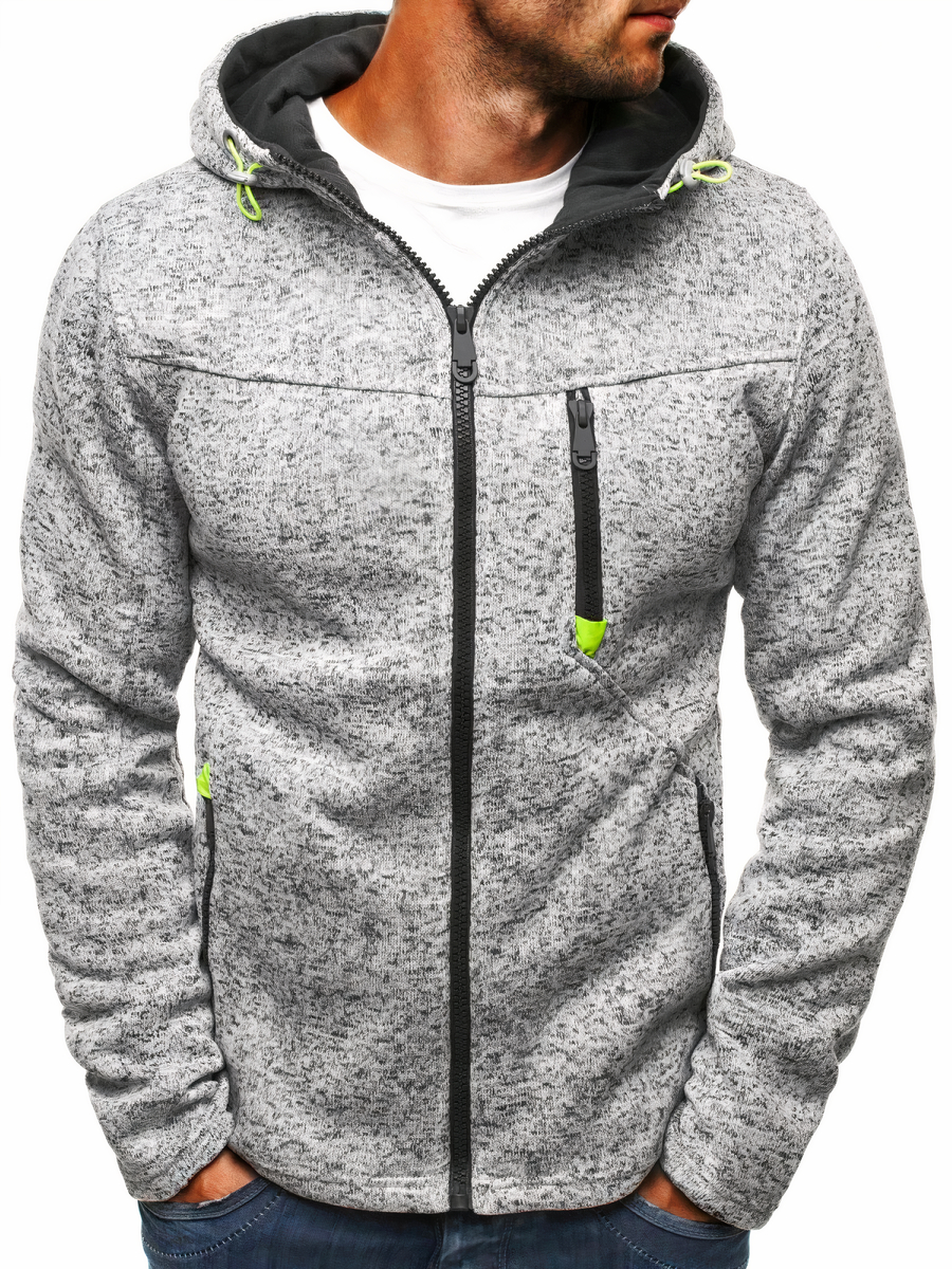 Veste à capuche homme style sweat tendance et moderne – Image 2