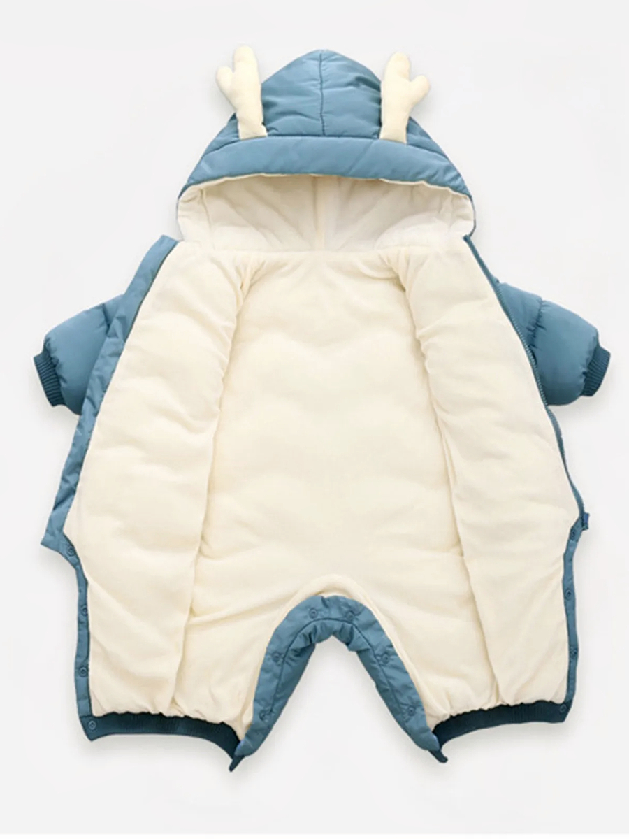 Veste bébé garçon avec des cornes de cerf – Image 2