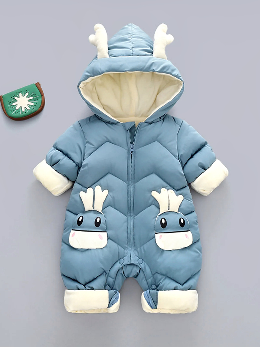 Veste bébé garçon avec des cornes de cerf – Image 3