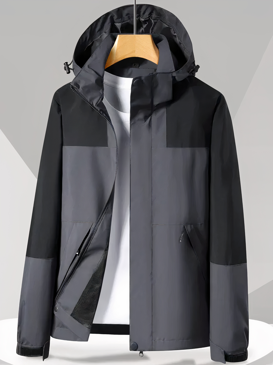 Veste coupe vent homme respirante avec capuche – Image 3