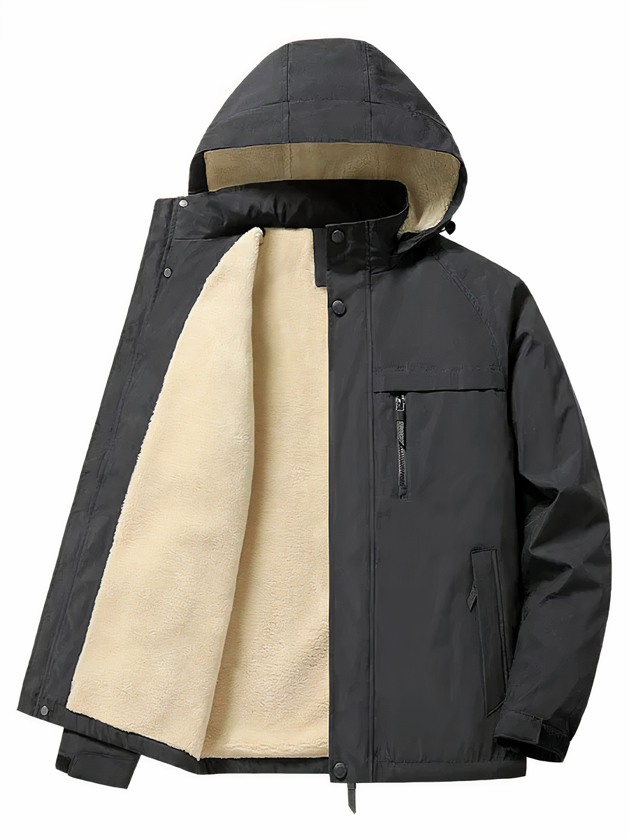 Veste randonnée homme avec intérieur polaire
