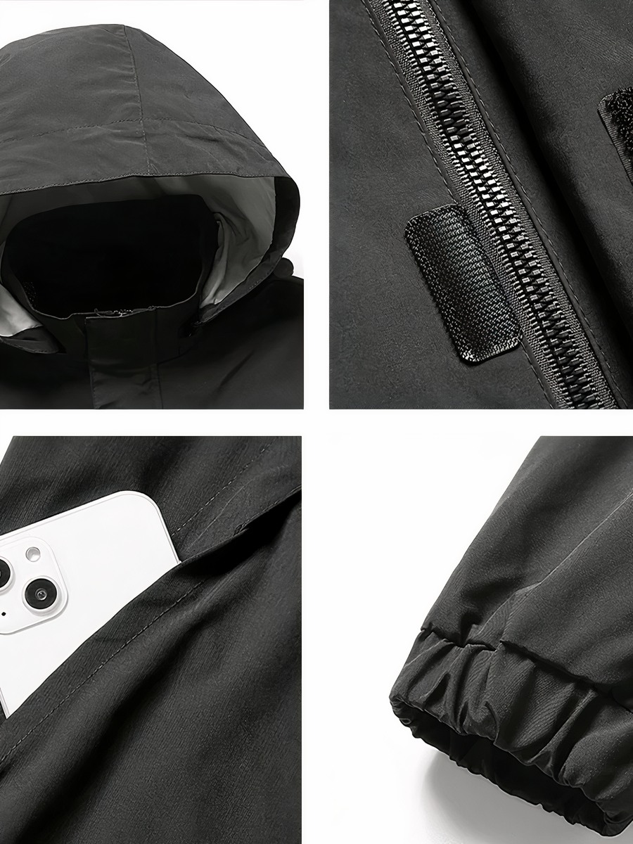 Veste randonnée homme respirante avec capuche – Image 4