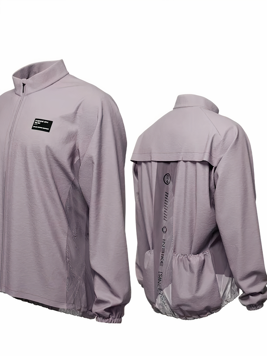 Veste vtt femme coupe-vent et protection solaire